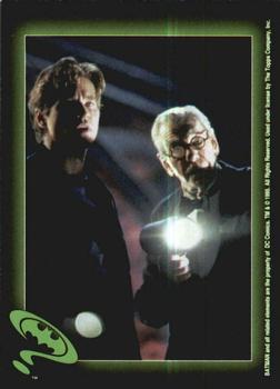 1995 Topps Batman Forever Stickers #5 Alfred Front