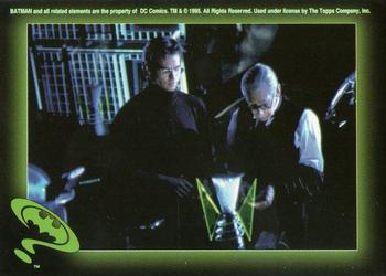 1995 Topps Batman Forever Stickers #45 Bruce and Alfred Front