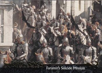 2003 Topps Lord of the Rings: The Return of the King #40 Faramir's Suicide Mission Front