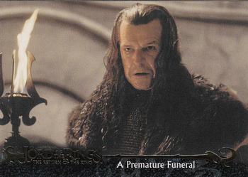 2003 Topps Lord of the Rings: The Return of the King #60 A Premature Funeral Front