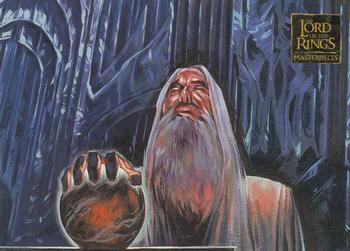 2006 Topps Lord of the Rings Masterpieces #14 Evil Never Sleeps Front