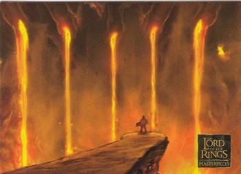 2006 Topps Lord of the Rings Masterpieces #33 The Crack of Doom Front
