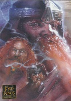 2006 Topps Lord of the Rings Masterpieces #4 Gimli Front