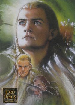 2006 Topps Lord of the Rings Masterpieces #5 Legolas Front