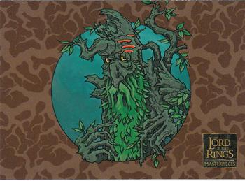 2006 Topps Lord of the Rings Masterpieces #72 Treebeard Front