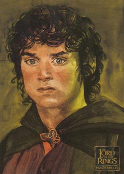 2006 Topps Lord of the Rings Masterpieces #76 The Young Baggins Front