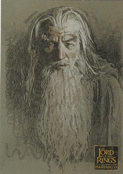 2006 Topps Lord of the Rings Masterpieces #83 The Wizard (Gandalf) Front