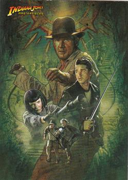 2008 Topps Indiana Jones Masterpieces #68 Indy's Family, Spalko's Folly Front