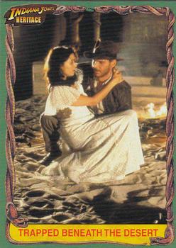 2008 Topps Indiana Jones Heritage #20 Trapped Beneath the Desert Front
