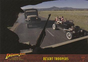2008 Topps Indiana Jones and the Kingdom of the Crystal Skull #13 Desert Troopers Front