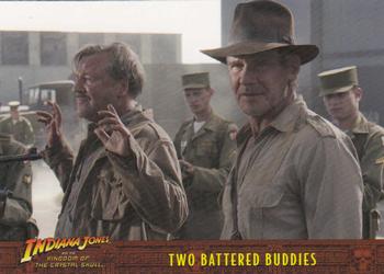 2008 Topps Indiana Jones and the Kingdom of the Crystal Skull #16 Two Battered Buddies Front