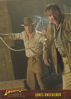 2008 Topps Indiana Jones and the Kingdom of the Crystal Skull #19 Jones Unleashed Front