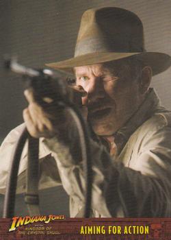 2008 Topps Indiana Jones and the Kingdom of the Crystal Skull #20 Aiming for Action Front