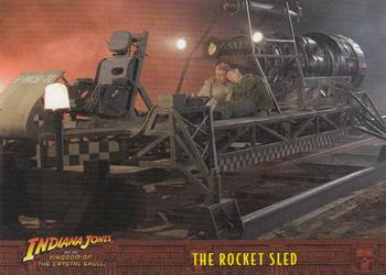 2008 Topps Indiana Jones and the Kingdom of the Crystal Skull #23 The Rocket Sled Front