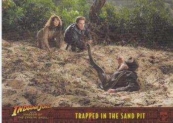 2008 Topps Indiana Jones and the Kingdom of the Crystal Skull #50 Trapped in the Sand Pit Front