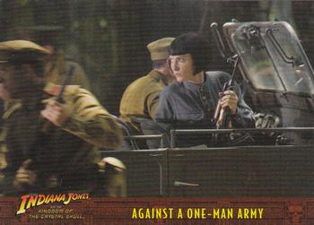 2008 Topps Indiana Jones and the Kingdom of the Crystal Skull #55 Against a One-Man Army Front