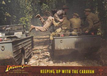 2008 Topps Indiana Jones and the Kingdom of the Crystal Skull #59 Keeping Up with the Caravan Front