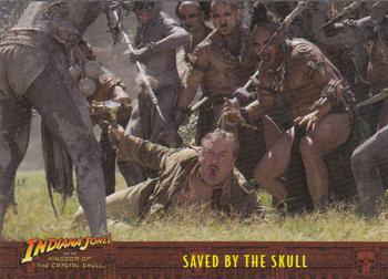 2008 Topps Indiana Jones and the Kingdom of the Crystal Skull #66 Saved by the Skull Front