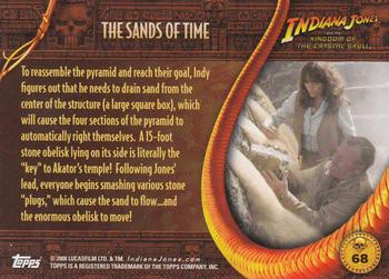 2008 Topps Indiana Jones and the Kingdom of the Crystal Skull #68 The Sands of Time Back