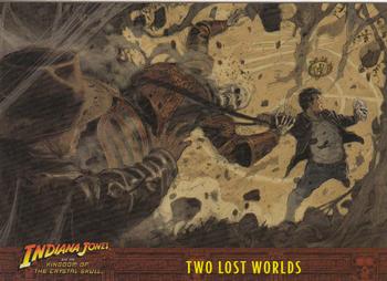 2008 Topps Indiana Jones and the Kingdom of the Crystal Skull #79 Two Lost Worlds Front