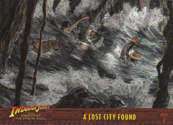 2008 Topps Indiana Jones and the Kingdom of the Crystal Skull #84 A Lost City Found Front