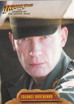 2008 Topps Indiana Jones and the Kingdom of the Crystal Skull #8 Colonel Dovchenko Front