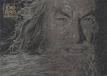 2008 Topps Lord of the Rings Masterpieces II #31 Fury of Gandalf Front