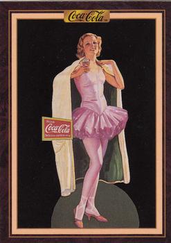 1994 Collect-A-Card Coca-Cola Collection Series 3 #221 Beautiful young dancer, 1930 Front