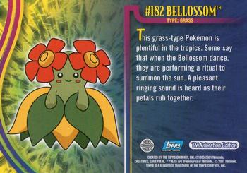 2001 Topps Pokemon Johto (UK) #NNO Bellossom Back