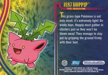2001 Topps Pokemon Johto (UK) #NNO Hoppip Back
