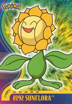 2001 Topps Pokemon Johto (UK) #NNO Sunflora Front