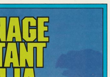 1991 Topps Teenage Mutant Ninja Turtles II: The Secret of the Ooze - Stickers #6 Teenage Mutant Ninja Turtles Back