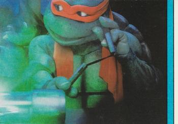 1991 Topps Teenage Mutant Ninja Turtles II: The Secret of the Ooze - Stickers #9 Teenage Mutant Ninja Turtles Back