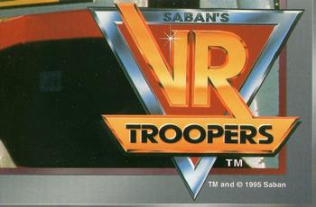 1995 VR Troopers #NNO Lower right J. B. Reese Front