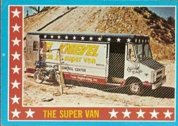 1974 Topps Evel Knievel #12 The Super Van Front