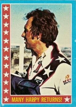 1974 Topps Evel Knievel #44 Many Happy Returns Front