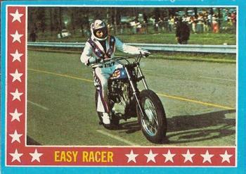 1974 Topps Evel Knievel #8 Easy Racer Front