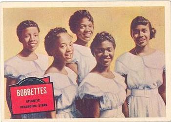 1957 Topps Hit Stars #23 The Bobbettes Front