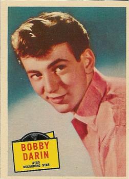 1957 Topps Hit Stars #25 Bobby Darin Front