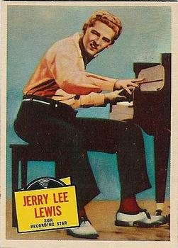 1957 Topps Hit Stars #53 Jerry Lee Lewis Front