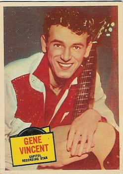 1957 Topps Hit Stars #54 Gene Vincent Front