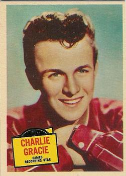 1957 Topps Hit Stars #56 Charlie Gracie Front