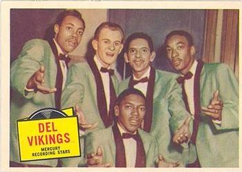 1957 Topps Hit Stars #58 The Del Vikings Front