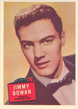 1957 Topps Hit Stars #5 Jimmy Bowen Front