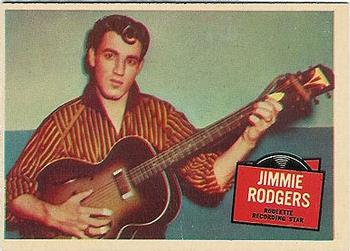 1957 Topps Hit Stars #61 Jimmie Rodgers Front