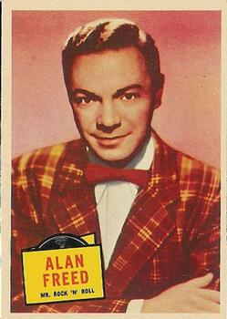 1957 Topps Hit Stars #62 Alan Freed Front