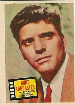 1957 Topps Hit Stars #68 Burt Lancaster Front