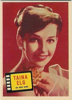 1957 Topps Hit Stars #70 Taina Elg Front