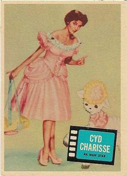 1957 Topps Hit Stars #80 Cyd Charisse Front