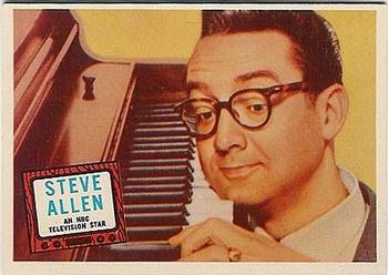 1957 Topps Hit Stars #81 Steve Allen Front
